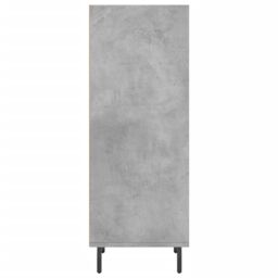 Berkfield Home Sideboard Concrete Grey 34.5x32.5x90 cm Engineered Wood - thumbnail 5