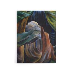 "Artery8 Emily Carr Forest British Columbia Canvas Wall Art Print - Size: W18"" x H24""" - thumbnail 1