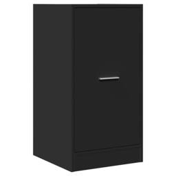 Berkfield Home Apothecary Cabinet Black 40x41x77.5 cm Engineered Wood - thumbnail 3