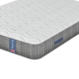 Aspire Heritage Comfort 1000 Pocket Wool Hybrid Mattress Medium Firm 23cm in White - Size: King - thumbnail 4