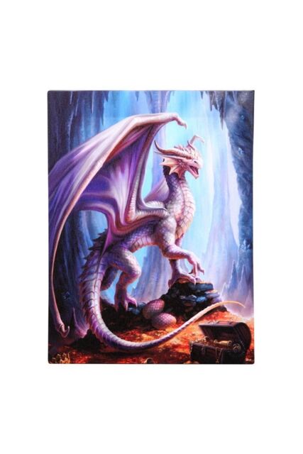 KDMD 19x25cm Treasure Trove Canvas Plaque in Pink - Size: 19x25 cm - image 1