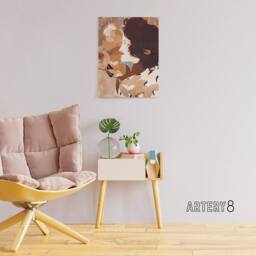 "Artery8 Femme Fatale Portrait Painting Canvas Wall Art Print de Feure in Brown - Size: W18"" x H24""" - thumbnail 3