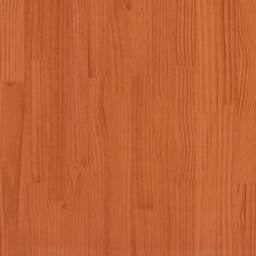 Berkfield Home Bed Frame without Mattress Wax Brown 140x200 cm Solid Wood Pine - thumbnail 8