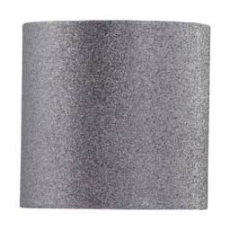 First Choice Lighting Set of 2 Buck - Clear Glass Globe Table Lamps with Glitter Shade - thumbnail 6
