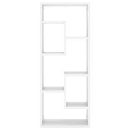 Berkfield Home Wall Shelf White 36x16x90 cm Engineered Wood - Size: 36 x 16 x 90 cm - thumbnail 4