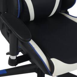 RayGar RG-MAX Gaming Chair High Back, Padding, Adjustable Height & Arms in Blue - Size: 1 Pack - thumbnail 4