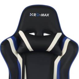 RayGar RG-MAX Gaming Chair High Back, Padding, Adjustable Height & Arms in Blue - Size: 1 Pack - thumbnail 3
