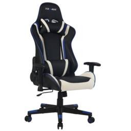 RayGar RG-MAX Gaming Chair High Back, Padding, Adjustable Height & Arms in Blue - Size: 1 Pack - thumbnail 2