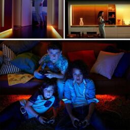 Hinsinc 5050 RGB LED Strip Lights Under Cabinet Kitchen Lighting in White - thumbnail 8