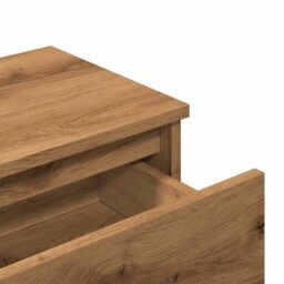 Berkfield Home Bedside Cabinets 2 pcs Artisan Oak 40x30x39 cm Engineered Wood in Brown - Size: 40 x 30 x 39 cm - thumbnail 8