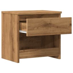 Berkfield Home Bedside Cabinets 2 pcs Artisan Oak 40x30x39 cm Engineered Wood in Brown - Size: 40 x 30 x 39 cm - thumbnail 7