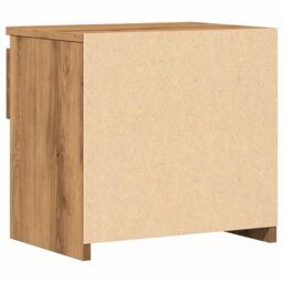 Berkfield Home Bedside Cabinets 2 pcs Artisan Oak 40x30x39 cm Engineered Wood in Brown - Size: 40 x 30 x 39 cm - thumbnail 6
