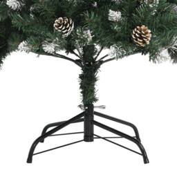 Berkfield Home Artificial Christmas Tree with Stand Green 240 cm PVC - thumbnail 7