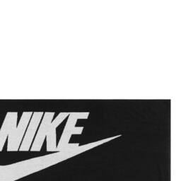 Nike Club Towelling Beach Towel in Black - thumbnail 2