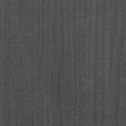 Berkfield Home 4-Tier Book Cabinet Grey 40x30x140 cm Solid Pine Wood - Size: 40 x 30 x 140 cm - thumbnail 8