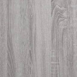 Berkfield Home Hanging TV Cabinet Grey Sonoma 80x36x25 cm Engineered Wood - Size: 80 x 36 x 25 cm - thumbnail 9