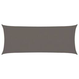 Berkfield Home Sunshade Sail 160 g/m ² Anthracite 2x4.5 m HDPE in Charcoal - thumbnail 2