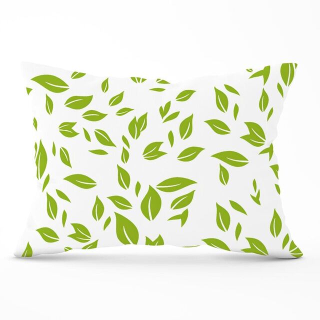 Warren Reed - Designer Green Leaves Cushions - Size: 60 cm x 60 cm - image 1