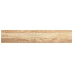 Berkfield Home Window Sills 2 pcs¬†Untreated 80x15x2 cm Solid Wood Oak in Brown - Size: Medium - thumbnail 6