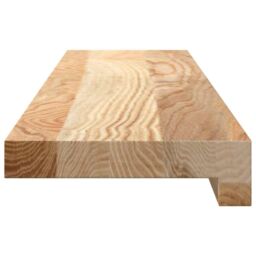 Berkfield Home Window Sills 2 pcs¬†Untreated 80x15x2 cm Solid Wood Oak in Brown - Size: Medium - thumbnail 5