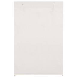 Berkfield Home 3-Tier Clothes Wardrobe 110x40x170 cm in White - Size: 110 x 40 x 170 cm - thumbnail 3