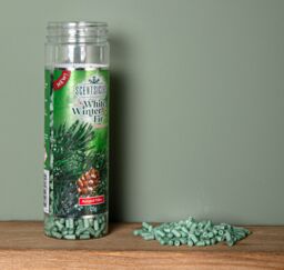 Samuel Alexander 125g White Winter Fir Scentsicles Scentfetti Christmas Decoration in Orange - thumbnail 3