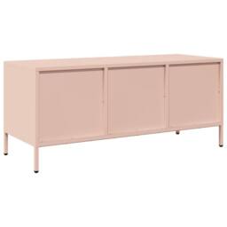 Berkfield Home TV Cabinet Pink 101.5x39x43.5 cm Cold-rolled Steel - thumbnail 7