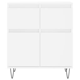 Berkfield Home Sideboard White 60x35x70 cm Engineered Wood - Size: 60 x 35 x 70 cm - thumbnail 5