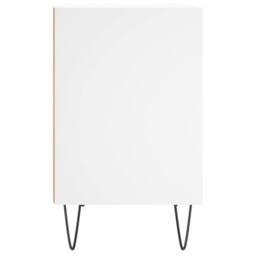 Berkfield Home Elegant Bedside Cabinets 2 pcs White 40x30x50 cm Engineered Wood - Size: 40 x 30 x 50 cm - thumbnail 6
