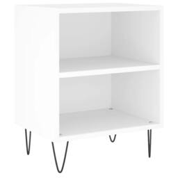 Berkfield Home Elegant Bedside Cabinets 2 pcs White 40x30x50 cm Engineered Wood - Size: 40 x 30 x 50 cm - thumbnail 4