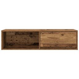 Berkfield Home TV Cabinets 2 pcs Old Wood 100x31x25.5 cm Engineered Wood in Brown - thumbnail 7