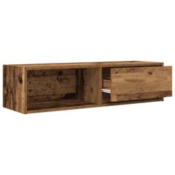 Berkfield Home TV Cabinets 2 pcs Old Wood 100x31x25.5 cm Engineered Wood in Brown - thumbnail 5