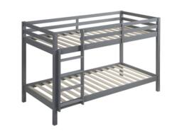 Vente-unique Bunk Beds - 2 X 90 X 190 Cm - Solid Pine - Grey - ANICET II - Size: Single - thumbnail 7