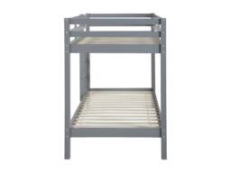 Vente-unique Bunk Beds - 2 X 90 X 190 Cm - Solid Pine - Grey - ANICET II - Size: Single - thumbnail 6