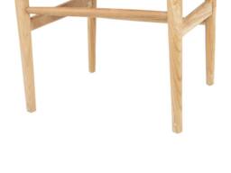 Vente-unique Set Of 6 Teak & Wicker Chairs - Natural - POGIANA in Light Oak - thumbnail 9