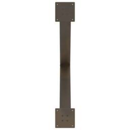 Berkfield Home Dining Table Legs X-Shaped 3 pcs Natural Steel 90x(72-73) cm Steel in Brown - thumbnail 7