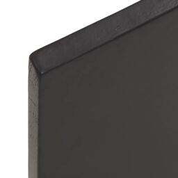 Berkfield Home Table Top Dark Grey 60x40x2 cm Treated Solid Wood Oak - Size: 60 x 40 x 2 cm - thumbnail 5