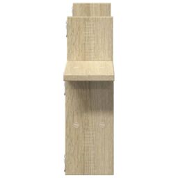 Berkfield Home Wall Shelves 2 pcs Sonoma Oak 38x12x38 cm Engineered Wood in Brown - Size: 38 x 12 x 38 cm - thumbnail 5