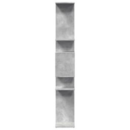 Berkfield Home Book Cabinet Concrete Grey 92x29x188 cm Engineered Wood - Size: 92 x 29 x 188 cm - thumbnail 6