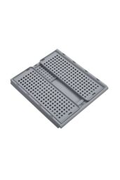 Living and Home Set of 3 Folding Wardrobe Storage Boxes Toy Organizer Kitchen Bedroom in Grey - thumbnail 6