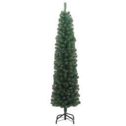 Berkfield Home Artificial Christmas Tree with 300 LEDs with Stand Green 210 cm - thumbnail 5