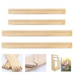 SPETLEK 50cm x 60cm DIY Solid Wood Frame For Canvas Frame for Wall in Light Oak - Size: 50 cm x 60 cm - thumbnail 4