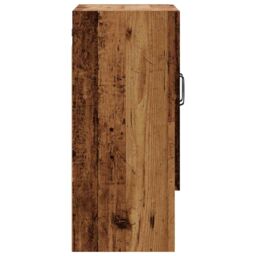 Berkfield Home Wall Cabinet Old Wood 60x31x70 cm Engineered Wood in Brown - Size: 60 x 31 x 70 cm - thumbnail 5