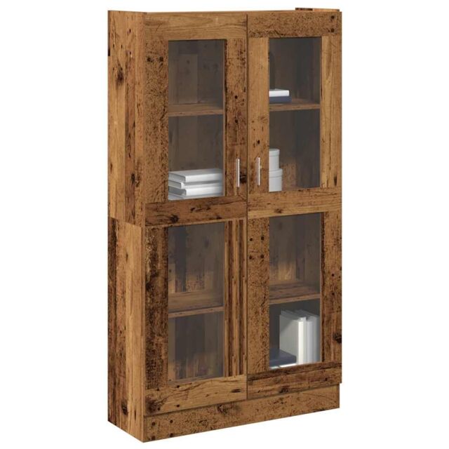 Berkfield Home Highboard Old Wood 82.5x30.5x150 cm Engineered Wood in Brown - image 1