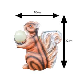 Marco Paul Solar Power Red Squirrel Light - thumbnail 4
