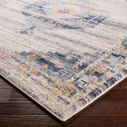 Livabliss Fifth Avenue-Vintage Grey Brown Green Traditional Fringe Living Rug - Size: 200 cm x 275 cm - thumbnail 6