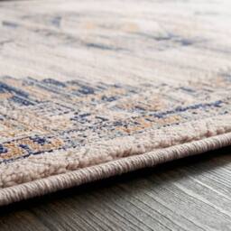 Livabliss Fifth Avenue-Vintage Grey Brown Green Traditional Fringe Living Rug - Size: 200 cm x 275 cm - thumbnail 3