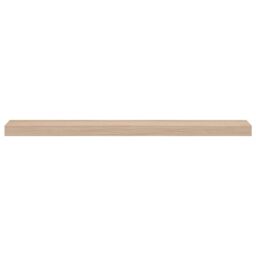 Berkfield Home Floating Shelves 4 pcs 90x23.5x4 cm Engineered Wood in Brown - thumbnail 3