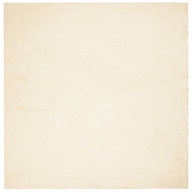 Berkfield Home Rug HUARTE Short Pile Soft & Washable Cream 120x120 cm - Size: Medium - image 1