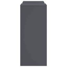 Berkfield Home Outdoor Plant Stands Pillar 2 pcs Anthracite 24x24x55 cm Steel in Charcoal - Size: 24 x 24 x 55 cm - thumbnail 7